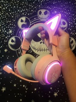 Cat Ear Gaming Headset