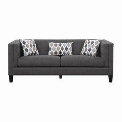 Brand New Modern Sawyer Dusty Blue Fabric by Scott Living