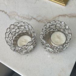 Two Candle Holders 