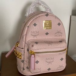 MCM Backpack Mini Light Pink