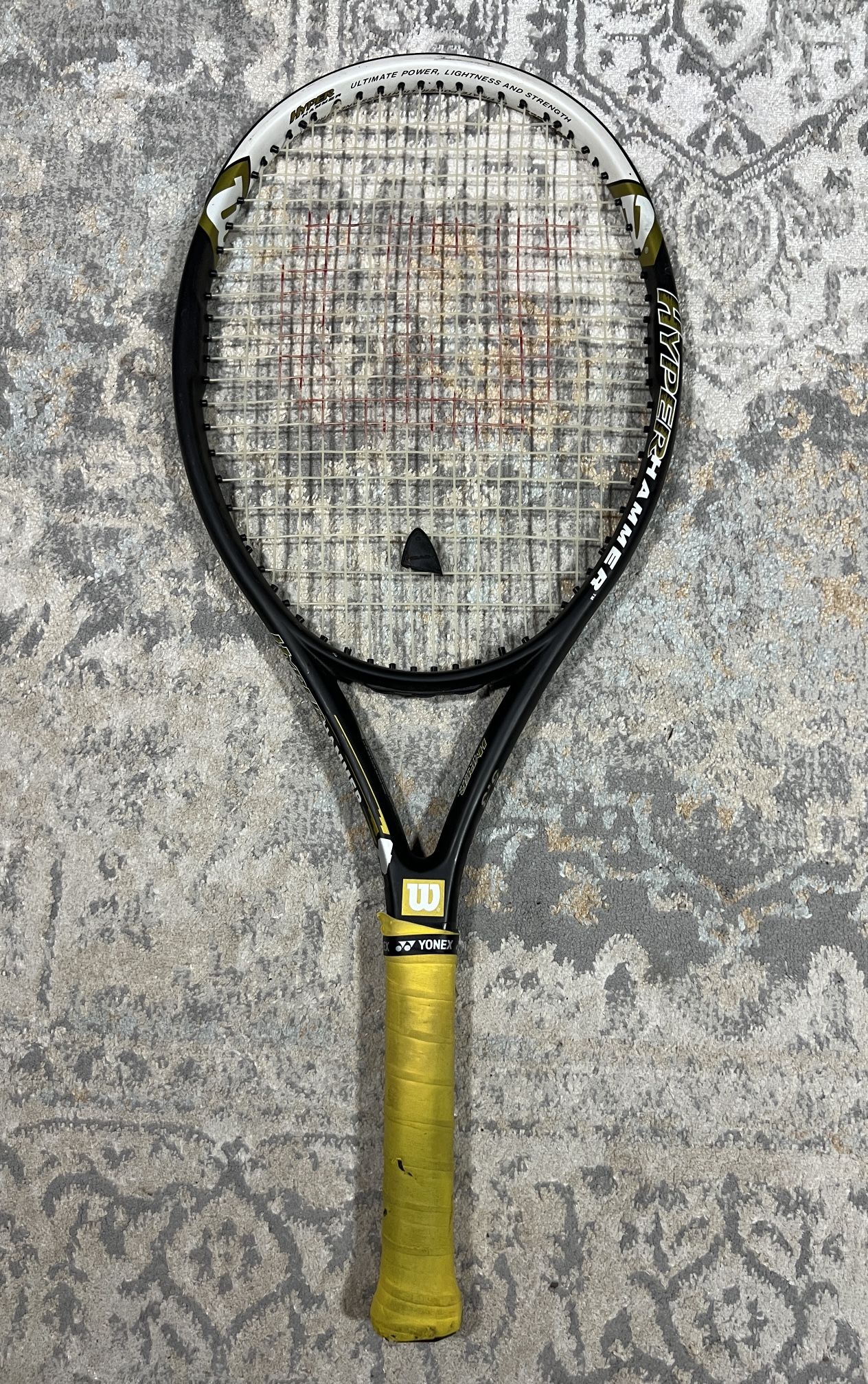 WILSON HYPER HAMMER 5.3 OS TENNIS RACKET - 4 1/8" GRIP - 110 sq. in