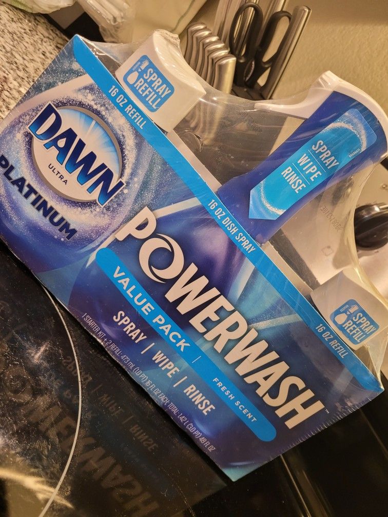 Dawn Platinum Powerwash Dish Spray BRAND NEW!
