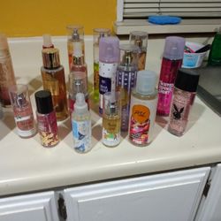 Assortment Of Colognes And Lotions