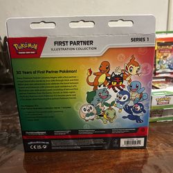 First partner illustration collection pokemon