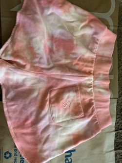 Tie-Dye Sweat Shorts with Pocket