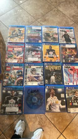 18 PS 4 games bundle
