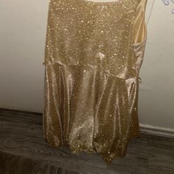 Gold Dress Size 12 