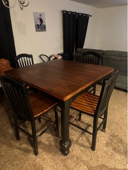 Dining table 4 chairs