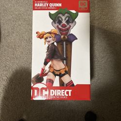 DC Comics Bombshells Harley Quinn Deluxe Statue Vr 2 Limited Edition /5000