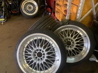 20 Inch Authentic BBS Rims NO Tire's MINT 5x120
