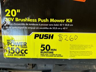 Ryobi lawn mower
