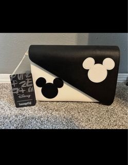 Disney Mickey Black & White Crossbody