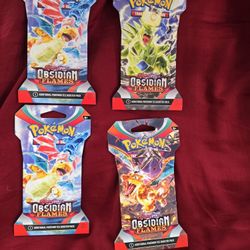 Obsidian Flames Sleves $10 Each