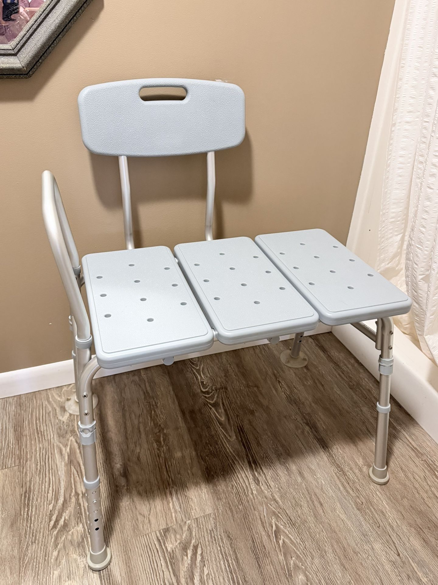 Adjustable Shower Transfer Bench