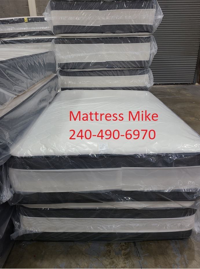 Queen size mattress boxspring 15 inches thick high quality jumbo limited edition