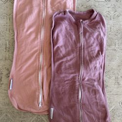 0-3 Month Sleep Sacks (Blush & Mauve)