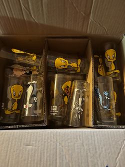 Vintage McDonald’s drinking glasses. Box of 19