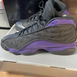 Size 11 M Jordan 13s Purple & Black 