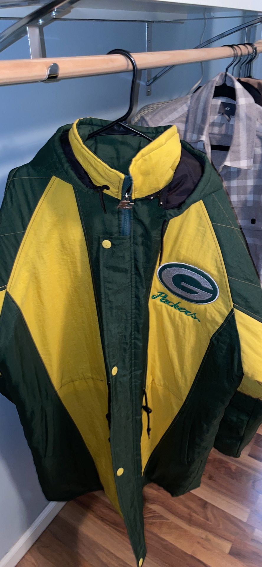 Rare Vintage Starter Green Bay Packers Parka Jacket