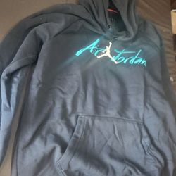 jordan black sweatshirt XL