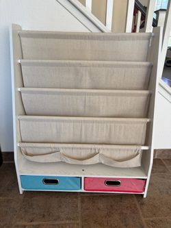 4 Tier Montessori Bookcase/Bookshelf for toddlers