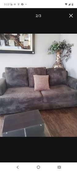 Couch and loveseat