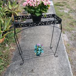 Plant Stand For Entrance Or Backyard