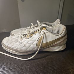 Nike Tiempo Legend 7 Pro 10R Ronaldinho Touch of Gold White AQ2210-171 Size 10