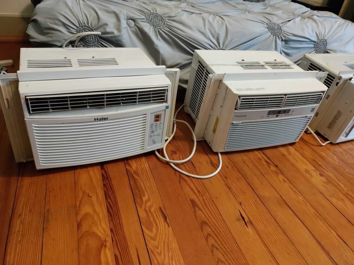 2 AC'S 5,000 and 6,000 BTU