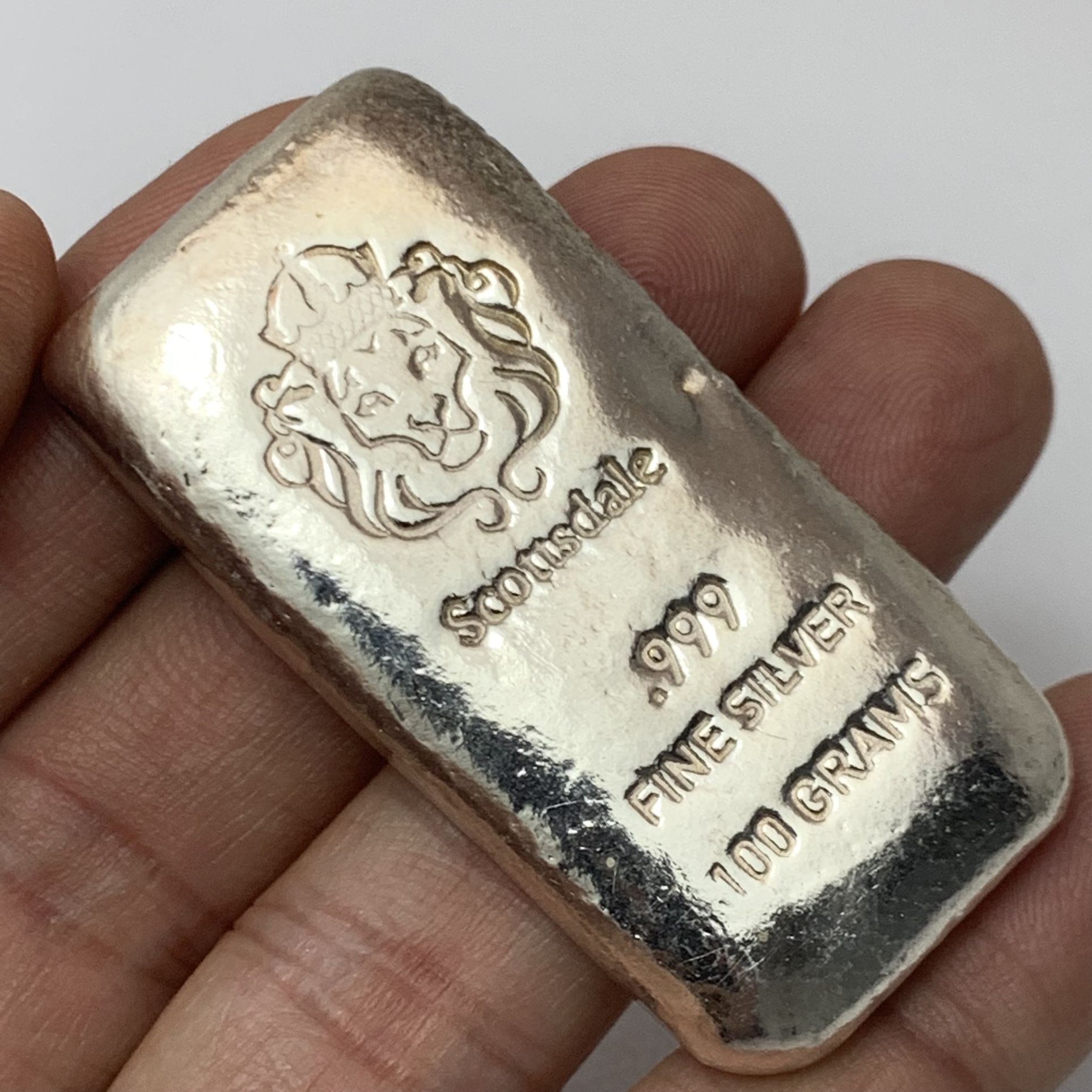 3+ Troy Oz 999 Fine Silver Bar
