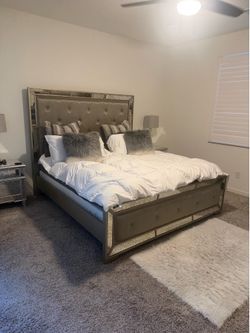 King size modern bedroom set collection