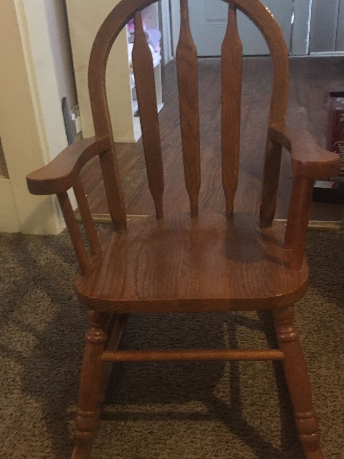Kids Antique Rocking Chair