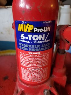 MVP 6 Ton HYDRAULIC JACK