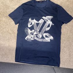 Blue LV Shirt