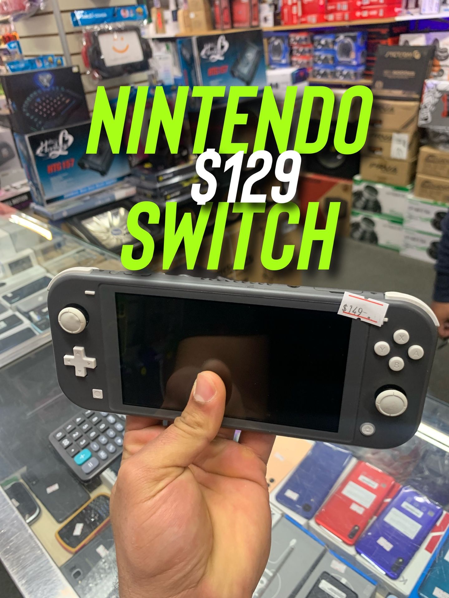 NINTENDO SWITCH AVAILABLE NOW
