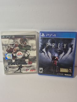 Lot of 2 - PS4 & PS3 - Selling Together- Used