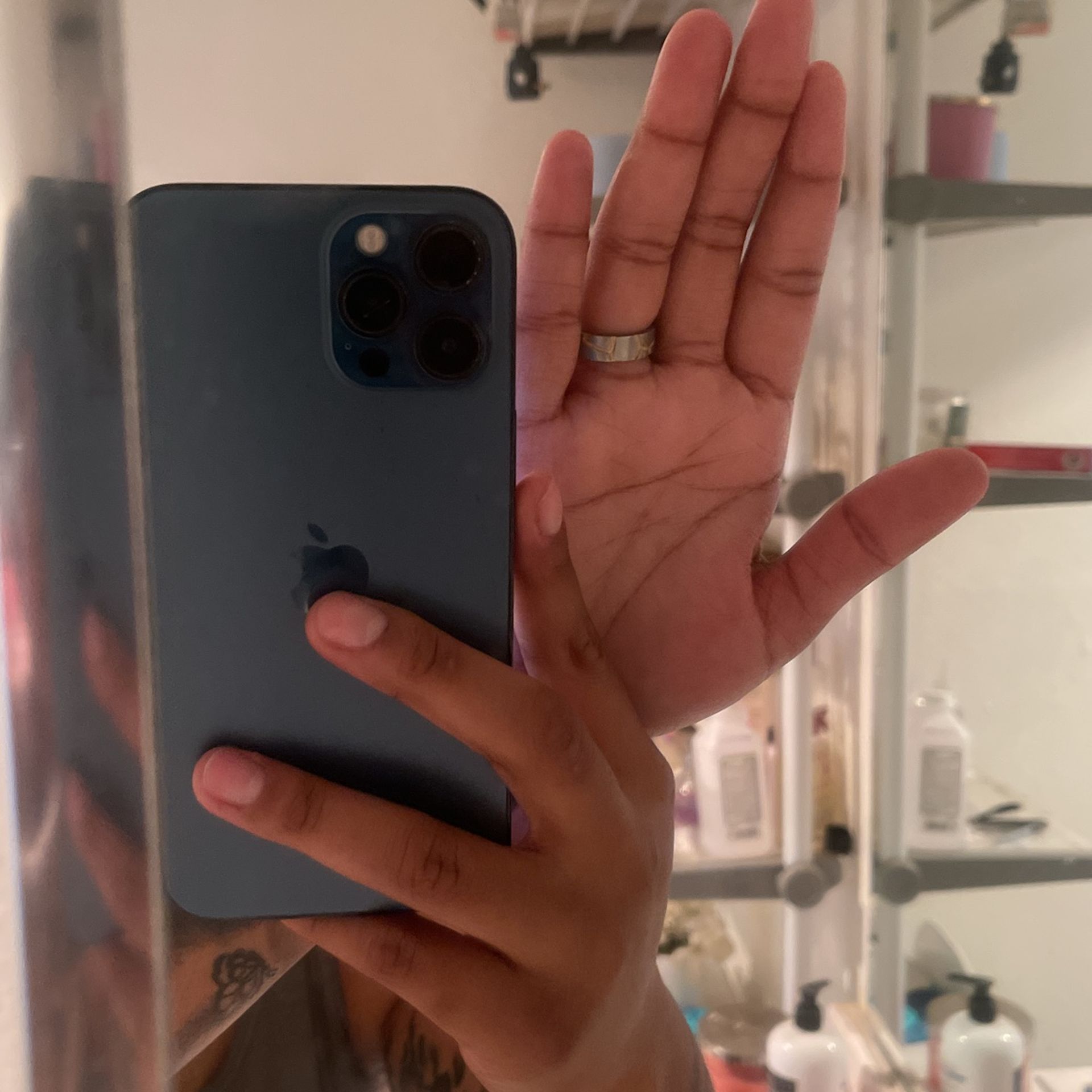 iphone 12 pro max with TIKTOK APP
