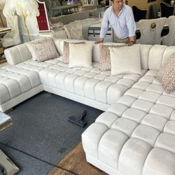Velvet Sectional $2799