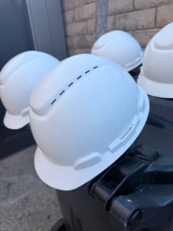 Set of 4 - 3 M Hard Hats.