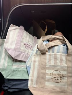 Trader Joe tote bags