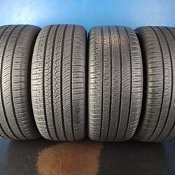 235 45 18 SET(4) (S45) PIRELLI P ZERO ALL SEASON   85% TREAD 