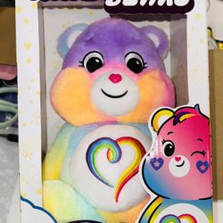 New in Box: 2021 Care Bears Soft Cuddly 14" Togetherness Bear by Basic Fun 