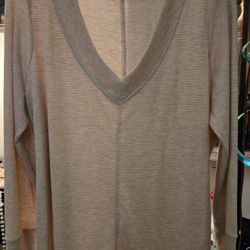 Ladies 1X, Terra & Sky Lightweight Sweater 
