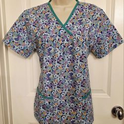 Royal Roy Scrub Top- XS