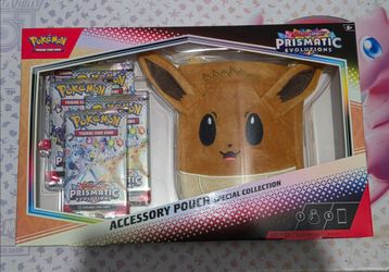 Pokemon Prismatic Evolutions Accessory Pouch