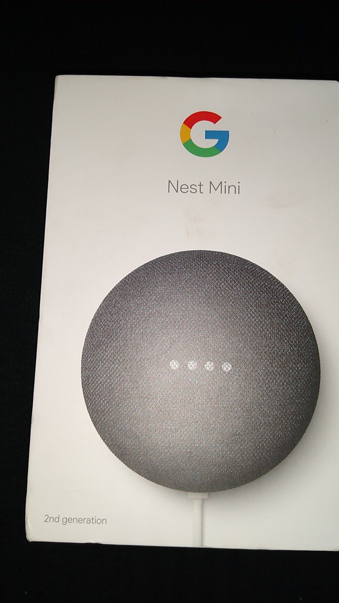 Google nest mini, charcoal 2nd generation