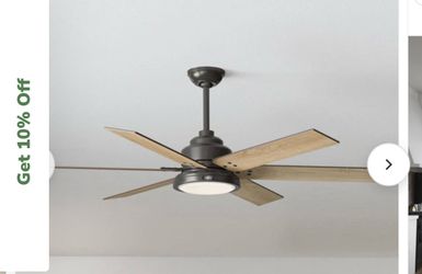 Hunter 60” fan with lights and wall control