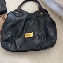 Black Leather Marc Jacob’s Bag