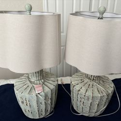 2 Modern Lamps
