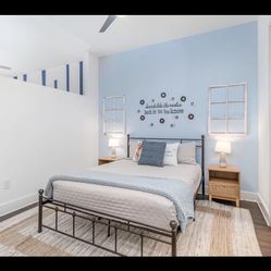 Queen Mattress and Bed Frame 